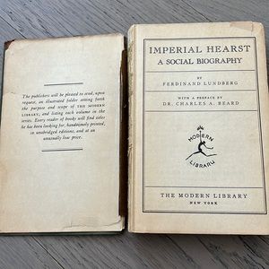 Antique book, rare find - Imperial Hearst - A Social Biography